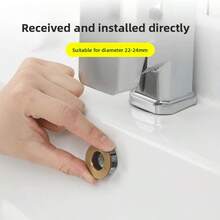 2件套浴室厨房水槽溢水孔盖装饰陶瓷排水塞配件厨房用品厨房配件厨房工具