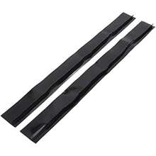 2 Piezas Cubierta de Silicona para Estufa de Cocina, Cubierta de Silicona para Encimera de Estufa de 25 Pulgadas, para Sellado de Derrames Entre la Encimera, Estufa, Secadora y Lavadora(Negro)(default) - Multicolor - Ver 2