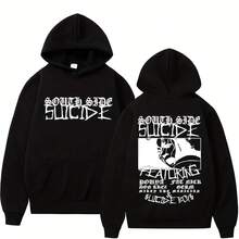 SuicideboysS G59 Y2k Hoodies For Men Women Clothing Fashion Hip Hop Sweatshirts Vintage Harajuku Hood - Black - View 1