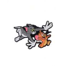 华纳兄弟 1/6 件套奇幻冒险卡通动漫胸针套装 经典汤姆和杰瑞珐琅别针金属徽章首饰服装背包配饰礼品