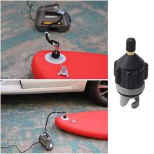 2PCS For Paddle Board  Compressor Pump Adapter Inflatable Air Valve Adapter Boat - Orange - View 7