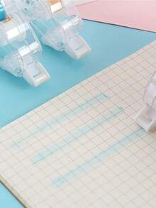 4pcs/Set 5m*6mm Double-Sided Adhesive Tape, DIY Scrapbooking For Notebooks And Scrapbooks