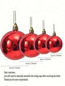 1-100个定制个性化亮面哑光圣诞球装饰品，可定制姓名的红色圣诞装饰品，雪花名字装饰品，定制圣诞礼物，姓氏圣诞装饰品。个性化“圣诞快乐”标牌，搭配节日装饰品，非常适合圣诞树装饰和独特的秘密圣诞老人礼物，圣诞装饰品，圣诞礼品用品。 - 彩色 - 查看 11