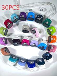 Mini Ring Counter Cards, Tasbih, Compact & Lightweight, 0-99999, Convenient For Prayer Counting, Inventory Counting, People Counting, Etc.