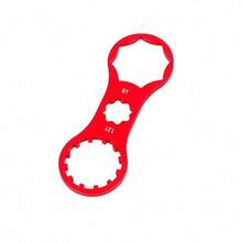 1 pieza Herramienta de reparación delantera y trasera para bicicleta de montaña, utilizada para instalar llaves