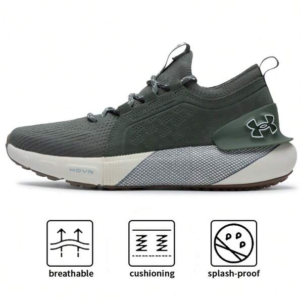 Under Armour HOVR Phantom 3 SE Suede Running Shoes, Cushioned And Lightweight Men's Running Fitness Training Shoes, 3026651-300