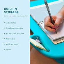 Lap Desk MyDesk Turquoise With Device Ledge
