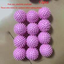 6个可重复使用的洗衣球 - 清洁洗衣球，防止滚筒式烘干机衣物缠绕，衣物柔顺球，防打结清洁球