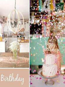 1000/2000pcs Pink Sequin Dots, Light Pink Confetti, Soft Pink And Rose Gold Metallic Paper Flakes, Suitable For Weddings, Birthdays, Parties, Balloon Filling, Table Decor, Party Decorations - Multicolor - View 10