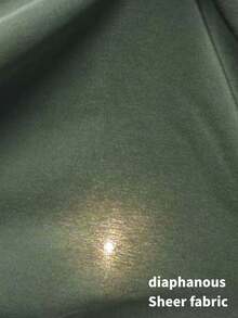 Men's Relaxed Fit Drawstring Waist Slant Pockets Solid Color Pants, Fall - Army Green - View 8