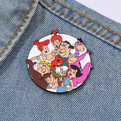 Warner Bros 1 Pc Creative Cartoon Brooch Creative Amy Rosoff Enamel Pin Backpack Clothing Jewelry Metal Badge Accessories Festival Gift