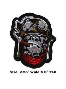 1 pieza Parche bordado con cabeza de zorro, para planchar o coser, para verano, escuela - Multicolor - Ver 12