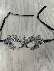 1 Peça/3 Peças Máscara de Renda para os Olhos, Máscara de Renda Sexy para Festa e Feriado Feminina, Perfeita para Baile de Máscaras e Eventos de Carnaval, Máscara de Renda Elegante e na Moda, Escolha Ideal para Acessórios de Fantasia e Noites Românticas, Halloween - Multicolorido - Visão 7