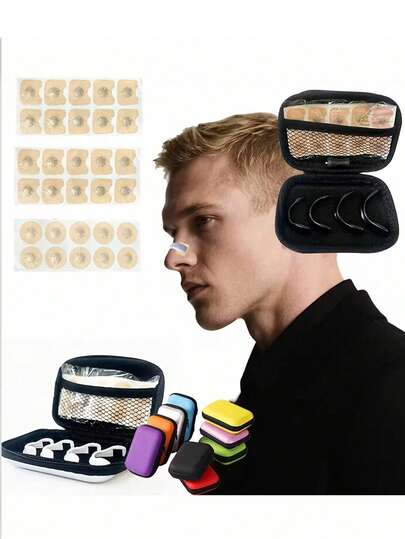 Zestaw rozszerzaczy magnetycznych 30/60/90 szt. | Czarno-biały, 4 rozmiary magnetycznych pasków do spania i uprawiania sportu, zestaw rozszerzaczy ułatwiających oddychanie i rozszerzających nos, redukujących chrapanie, 15 par (30 szt.) pasków – konstrukcja wieloczęściowa, przenośne, idealne do podróży i użytku domowego, najlepszy prezent urodzinowy dla przyjaciół i rodziny