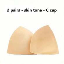 2 Pairs Double-Sided Adhesive Bra Pads, Lightweight Bra Inserts, Lift & Enhance Bust, Waterproof Sticky Bra Pads, Large Size Lift Bra Pads, Thin Pads, 1 Pair Invisible Sticky Cleavage Enhancing Bra Pads, Double-Sided Self-Adhesive Cleavage Pads, Washable & Reusable, Suitable For Swimwear, SPA Wear, Wedding Dresses, Camisoles - Multicolor - View 22