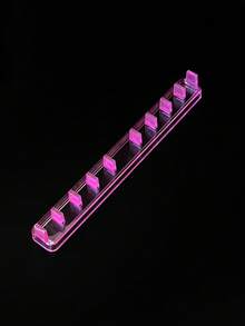 Acrylic Nail Art Practice Display Stand, Integrated Nail Tip Base, Minimalist Japanese Style, Non-Magnetic Nail Art Training Holder - Multicolor - View 7