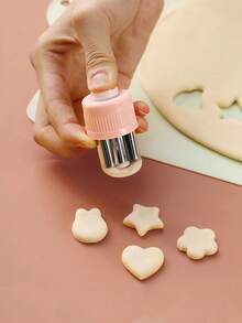 6/5pcs Stainless Steel Fruit Flower Cutter, Multi-Piece Set Bento Lunch Box Mold, Dumpling Pastry Cookie Cutter, Butterfly Shaped Kitchen Tool, Suitable For Baking, Lunch Box And Decoration