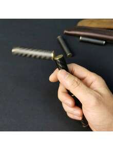 1/3pcs Creative Magnetic Finger Spinner EDC Toy, Adult Stress Relief Magnetic Metal Carbon Fiber Tri-Spinner Toy, Great Holiday Gift - Multicolor - View 6