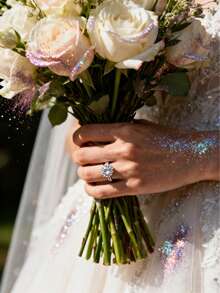 Cake Decorations Glitter, Baking Decor Accessories, DIY Craft Glitter Spray, Baking Glitter Decorations, Party Decor Supplies, Wedding Decor Set, Birthday/Thanksgiving Gift (Stickers Random)