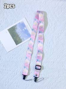 Correa de hombro personalizada para cámara digital, cordón cruzado de cuello creativo para alivio de presión de comodidad de cámara DSLR, SLR, sin espejo - Multicolor - Ver 12