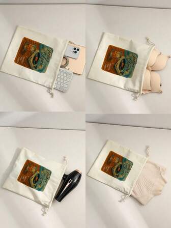 VOESETO 1件装《我歌舞女郎时代的父亲形象》、《未经批准的存在》、《Memento Mori天主教万圣节》、《吸血鬼豪宅泳池男孩》、《假日骑士巴士》、《圣诞节》、《男女怪诞核心黑色幽默讽刺猫咪表情包》、《复古圣诞节：圣诞老人和蝴蝶结图案》