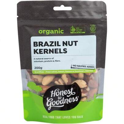 Organic Brazil Nut Kernels 200 G