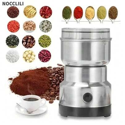 300ml Mini Electric Grinder, Household Ultra-Fine Food Grinder, Coffee Grinder, Spice Grinder, Pepper Grinder, Grain Grinder With 4 Blades