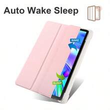 [2025 New] Compatible With Xiaoxin Tab11 (2024) / Xiaoxin Pad 11 205 Tablet Case / Xiaoxin Pro GT / Compatible With IPad Air 5 / 1th Gen IPad Case / 11th Gen IPad Tablet Case Tri-Fold Transparent Protective Case Matte TPU Tri-Fold Case | 360° Infinite Adjustable Stand Magnetic Slot | Triple Protection - TPU Tri-fold - View 45