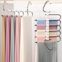 1pc Upgraded Collapsible Pants Hangers,Clothes Hanger With S-Type Stainless Steel,Multifunctional Closet Organizer, Closet Organizer For Pants Jeans Scarf Hanging For Mother's Day,Valentine's Daybedroom,Organizer,Organiser,Home Storage,White T Shirt Women,Black Pants Women,Ladies Winter Clothes,Dress,Winter Clothes For Ladies,Elegant Woman Dresses,White Shirt For Ladies,Long Sleeve,White Jumpsuit For Women,Spring Dresses For Women,Spring Outfits For Women,Spring,Spring Clothes,Minimalist,Summer Tops
