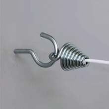 Varal de Parede Retratil Recolhivel Uso Interno e Externo 15 metros de Extensao + Kit Instalacao