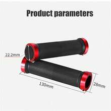1pc Bicycle Anti-Slip Handlebar Grip, TPR Rubber Round Mountain Bike Handle Bar - Multicolor - View 7