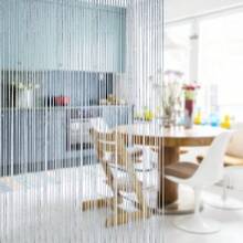 Hanging Beaded Curtains String Curtain Panels Door Fly Screen Room Divider Net - Colorful - View 6