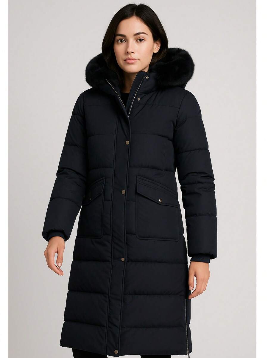 SAKERS OUTDOOR CLOTHING 女士冬季外套 - 寶藍色 - 查看 1