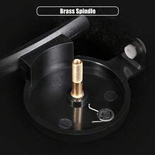 1:1 Scale Ultralight Ice Fishing Reel, Black, Compact Design, Smooth Operation, Reliable Mechanism, Corrosion Resistant, Ice Fishing Gear, Outdoor Enthusiasts, Fishing Hobbyists - Multicolor - View 7