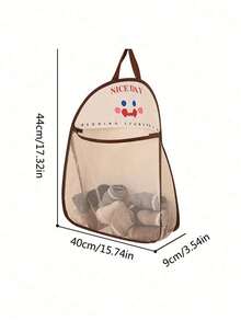 4 Stück Hängende Mesh-Taschen, atmungsaktiver waschbarer Polyester Wäschekorb, an der Wand montierte Aufbewahrungstasche für Unterwäsche und Socken, Wäscheaufbewahrungskorb, geeignet zum Organisieren von Badezimmer, Schlafzimmer, Küche, Kleiderschrank und Studentenwohnheim Utensilien.