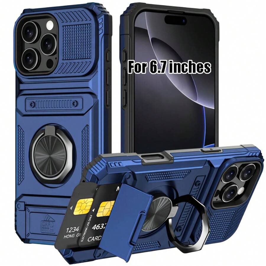 Basic Phone Cases - สีน้ำเงิน - ดู 1