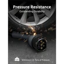 Bokman Type 2 Charging Cable Mode 3 32A 22KW 3 Phase 5 Meter Electric Vehicle Car Type 2 To Type 2 Fast Charging Cable