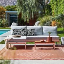 Outdoor/Indoor Throw Pillows, 18x18 Square Pillows With Inserts Bed, Couch, Sofa & Patio Furniture (Set Of 2, Monstera Blue), Decorative Pillows - 蒙特內哥羅 - 查看 2