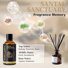 1 Bottle 100ml MAYJAM Fragrance Essential Oil, Fruity Scent, Suitable For Candle Making, Aromatherapy, Diffuser (3.38 Fl Oz) - Multi Scents - View 7