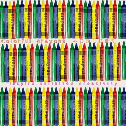 4-Color Crayon Set (28/52/80 Colors) | Professional Art Painting Supplies, Suitable For Children, Students And Beginners | Creative Handicrafts, School & Office Stationery | Perfect For Halloween/Christmas Party Gifts, Holiday Gifts, Holiday DIY Decorations, Valentine's Day, Christmas Gifts, Birthday Gifts, Markers, Craft Sets (Random OPP Bag Or Box Packaging)