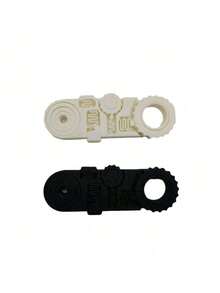 Juguete de dedo impreso en 3D 5 en 1 - Juguete para aliviar el estrés, juguete de escritorio para la ansiedad en la oficina, juguete sensorial para niños con TDAH, regalo de Navidad/Año Nuevo (material ABS) - Multicolor - Ver 8