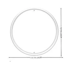 8x8 Inch Round Metal Birthday Cruise Plaque - Ideal Gift For Family, Cafe, Bedroom Etc. - Random Hole Style