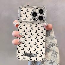 Vollständige Abdeckung Linsen Elektroplattiertes TPU Handyhülle, kompatibel mit iPhone 17 Air/17/16/15/14/13/12/11 Pro/Plus/Pro Max X/XS/XS Max, TPU, mehrere Farben verfügbar, einfach und personalisiert, stoßfest - Silber - Übersicht 2