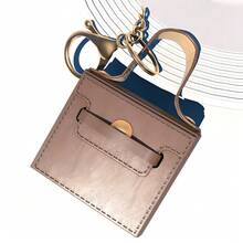 1PC Mini Leather Key & Earbuds Organizer – Cute Lipstick-Shaped Pouch For Keys, Earphones, & Small Essentials Elevate Your Everyday Carry With Our Mini Leather Key & Earbuds Organizer-A Chic, Multifunctional Pouch That Combines Fashion And Practicality. Designed In A Cute Lipstick-Inspired Shape With A Sleek, Small-Chic Aesthetic - Multicolor - View 3