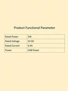 1 Peça Luz Noturna Criativa Alimentada por USB, Lâmpada de Mesa para Decoração de Casa, Sala de Estar, Quarto, Presente de Aniversário, Presente de Feriado