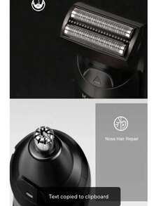 Kemei 5-In-1 Multifunctional Men's Electric Hair Clipper, Includes Face & Body Shaver, Adjustable Beard Trimmer, Professional Men's Grooming Kit - Multicolor - View 8