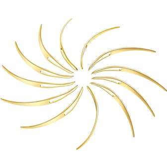 12pcs Interlocking Hair Extension Tool Kit For Dreadlocks, Braids, Wigs (Gold, Silver, Rose Gold) ,Hair Styling Kit ,Hair Tool Kit