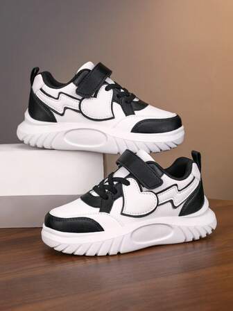 Zapatos nuevos para niños impermeables, de cuero suave, con rebote, antideslizantes, ligeros y flexibles, con diseño de , zapatillas casuales de campus para niños y niñas