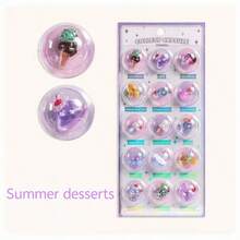 3D创意浮雕水晶贴纸，儿童手工工艺品教育奖励贴纸，适用于手机、相机和装饰品 - 彩色 - 查看 13