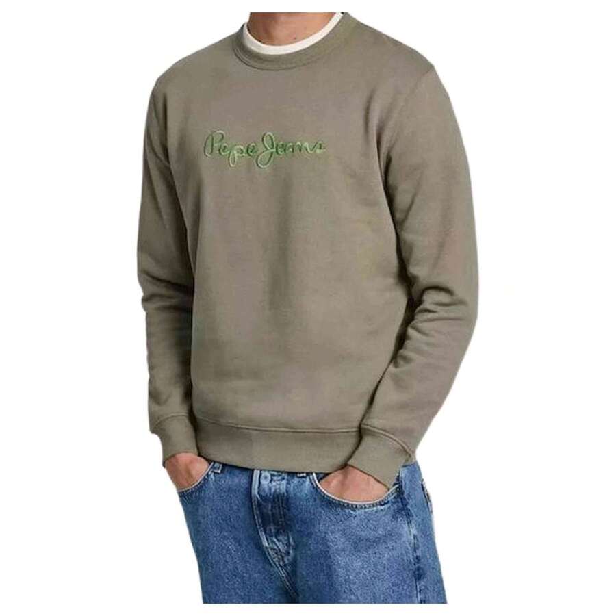 Pepe Jeans Men Outdoor Hoodies & Sweatshirts - 綠色 - 查看 1